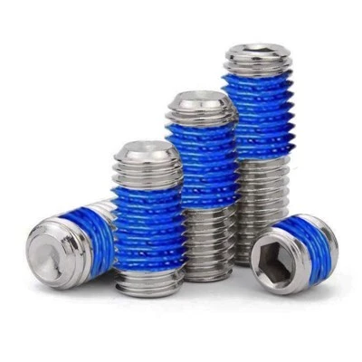 Custom nylon thread locker screw